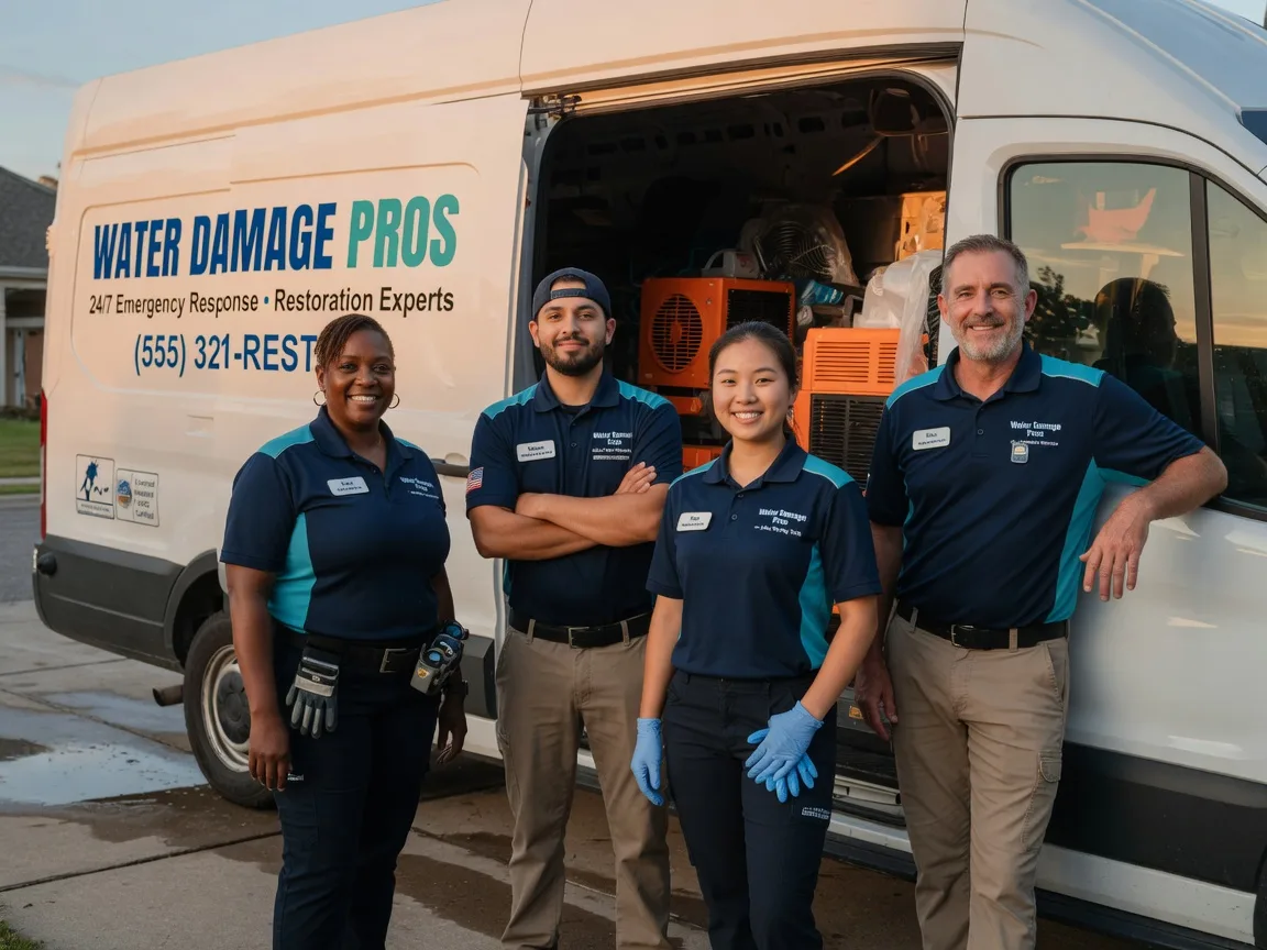 Water Damage Restoration company in Hoople, ND